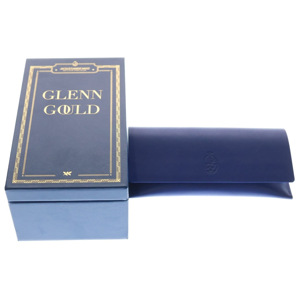 JACQUES MARIE MAGE(ジャック マリー マージュ) Glenn Gould SONATA 30 AGER 世界400本限定 フレームアイウェア 眼鏡 ブラウン/ゴールド レディース