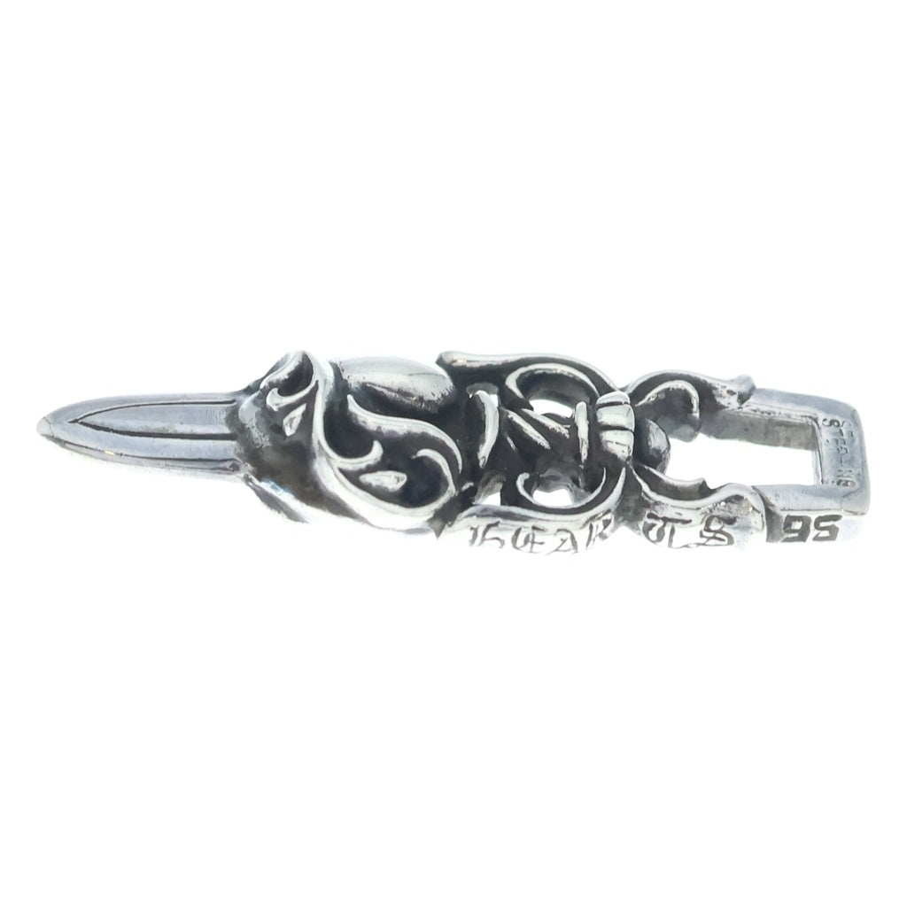 CHROME HEARTS(クロムハーツ) DAGGER HEART ダガーハート ペンダントトップ シルバー BCA243