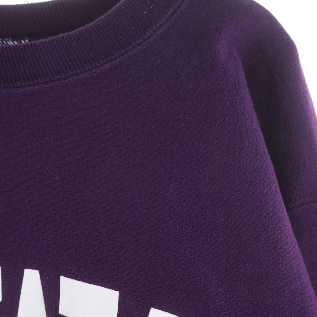 CHAMPION(チャンピオン) 90s REVERSE WEAVE IOWA STATE刺繍タグ リバースウィーブ スウェット パープル