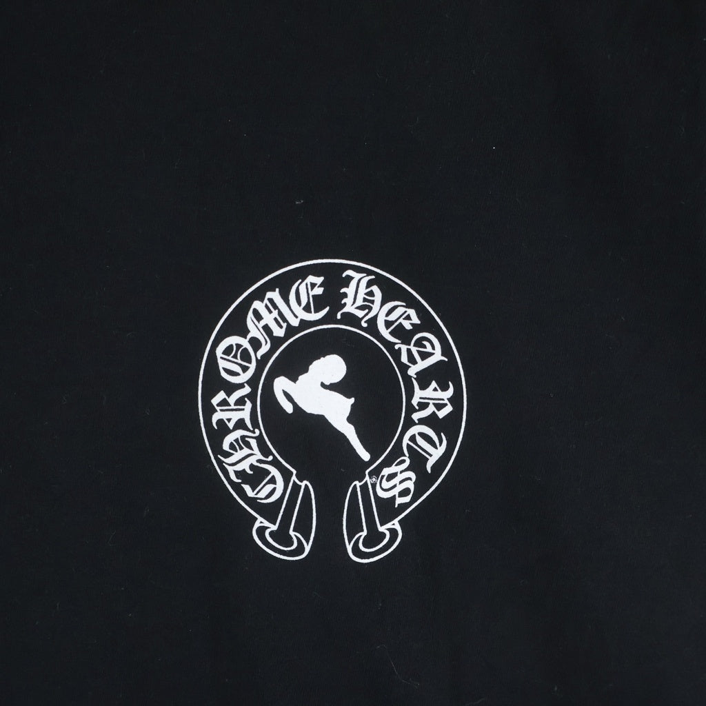 CHROME HEARTS(クロムハーツ) CH S/S FOTI フロントホースシュー フォティマハリアプリント 半袖Tシャツ ブラック