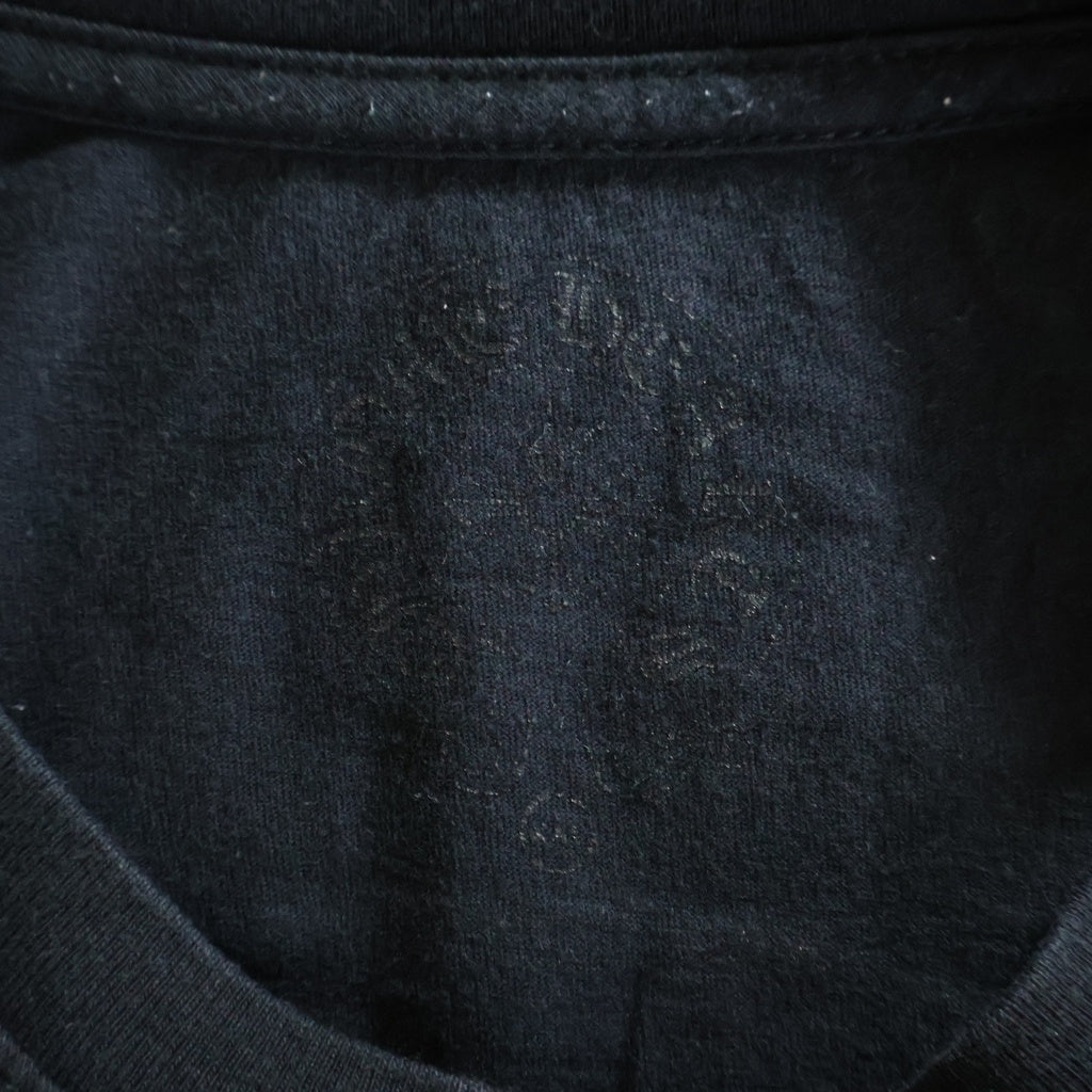 CHROME HEARTS(クロムハーツ) HORSESHOE S/S TEE ホースシュープリント ポケット半袖Tシャツ カットソー ブラック