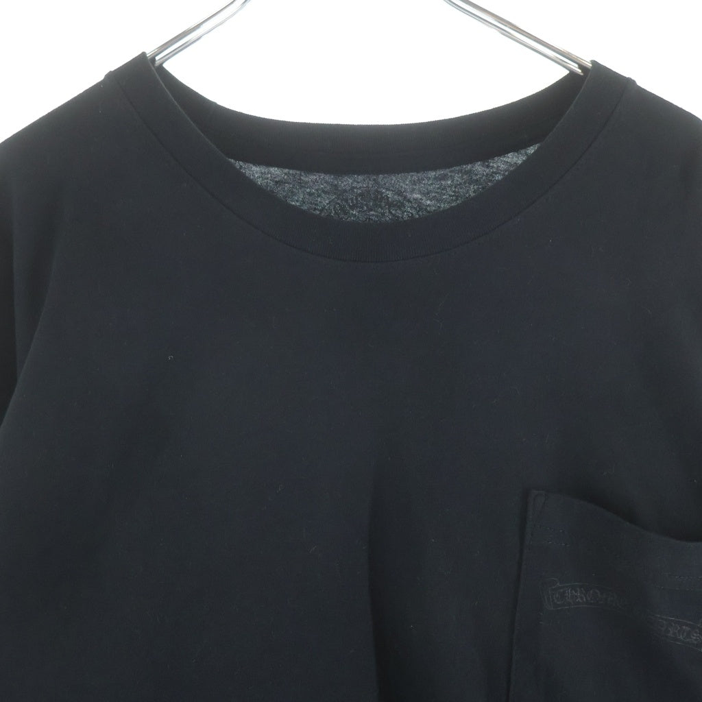 CHROME HEARTS(クロムハーツ) CH L/S 袖英字ロゴ バックヴァインダガープリント長袖Tシャツカットソー