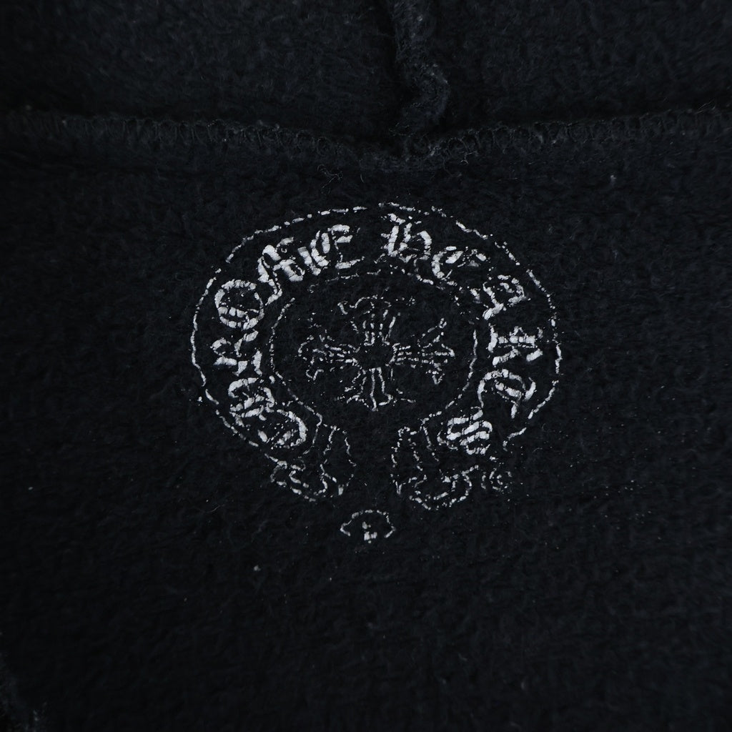 CHROME HEARTS(クロムハーツ) セメタリークロス プリント ダガージップ ジップアップフーディ パーカー ブラック