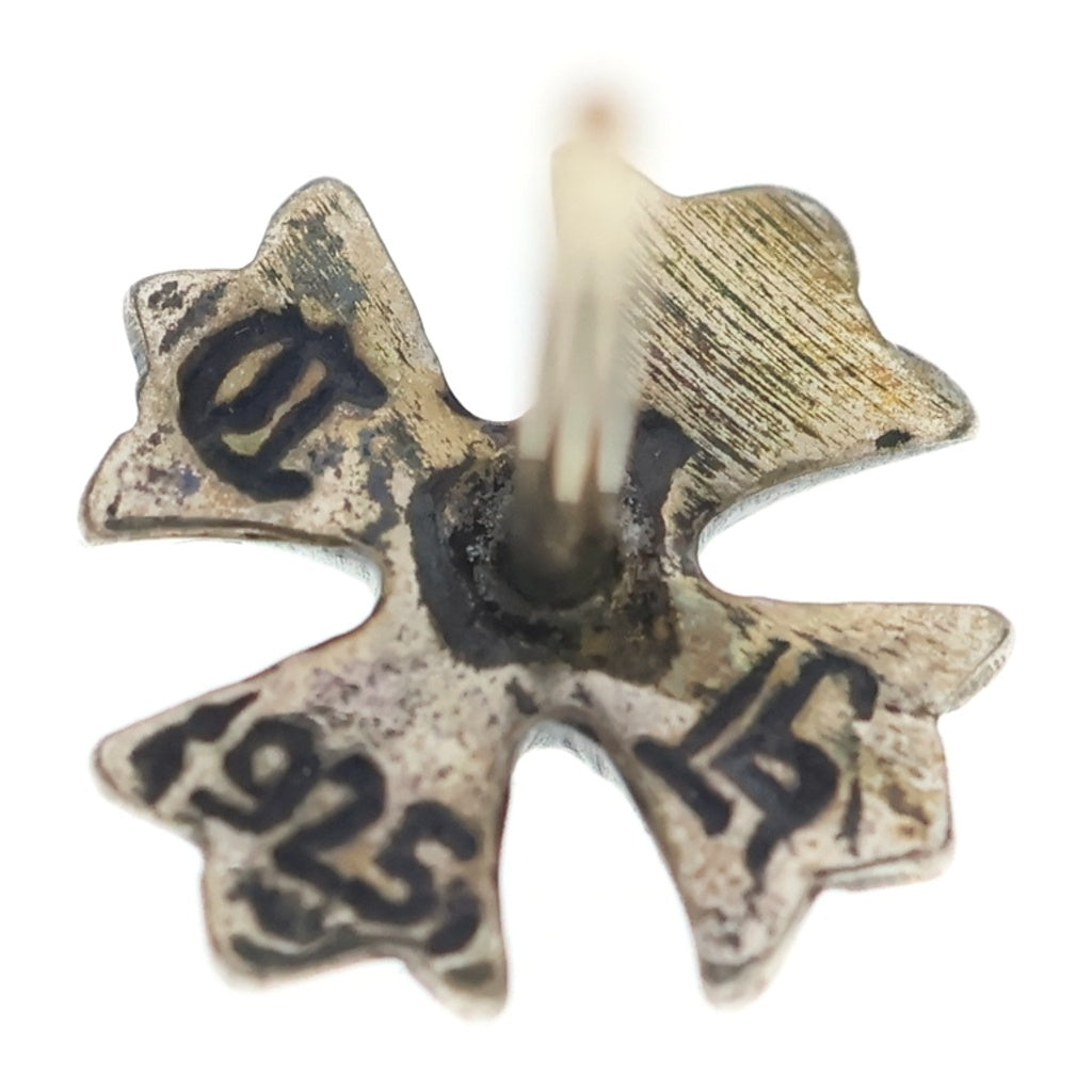 CHROME HEARTS(クロムハーツ) No2 CH PLS CHプラス スタッドピアス シルバー BCA105