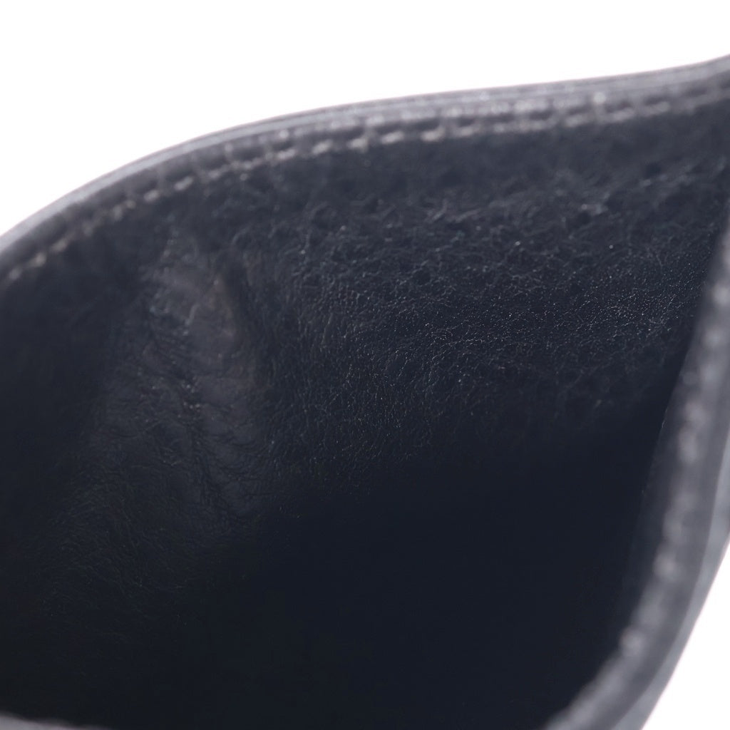 CHROME HEARTS(クロムハーツ) DOUBLE SIDE ダブルサイド タイニーCH装飾レザーカードケース