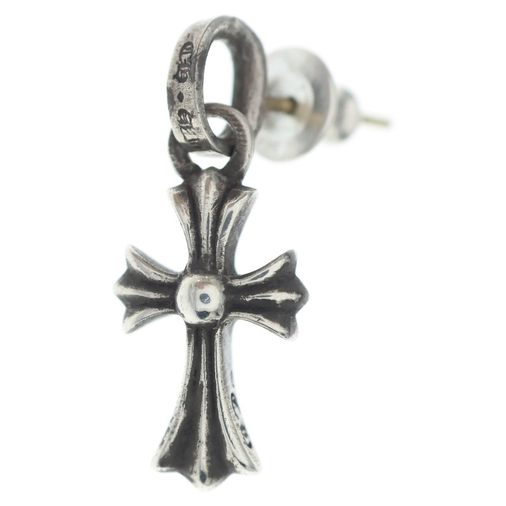 CHROME HEARTS(クロムハーツ) BBY F PPRCHN ベイビーファットクロス ドロップピアス シルバー BCA090