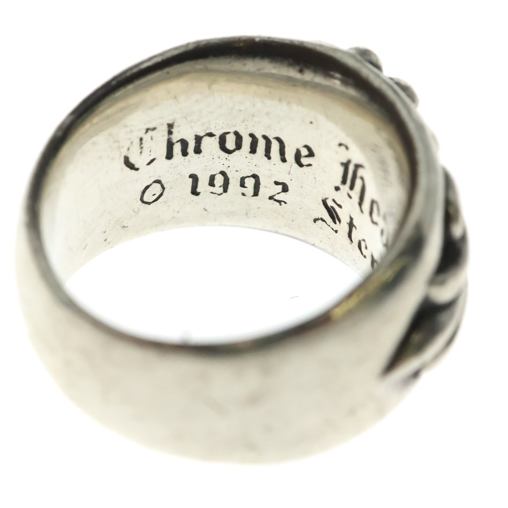 CHROME HEARTS(クロムハーツ) FLRL CRS フローラルクロス リング シルバー BCA346