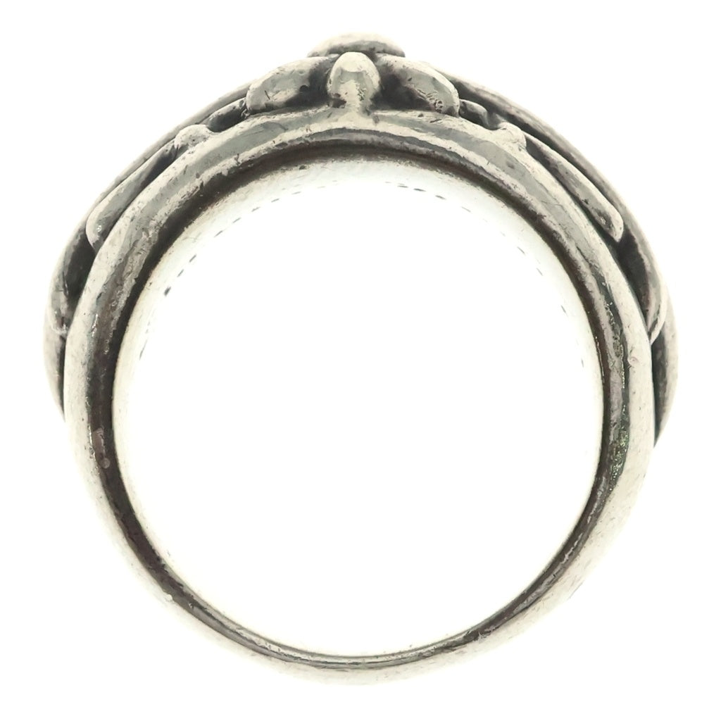 CHROME HEARTS(クロムハーツ) FLRL CRS フローラルクロス リング シルバー BCA346
