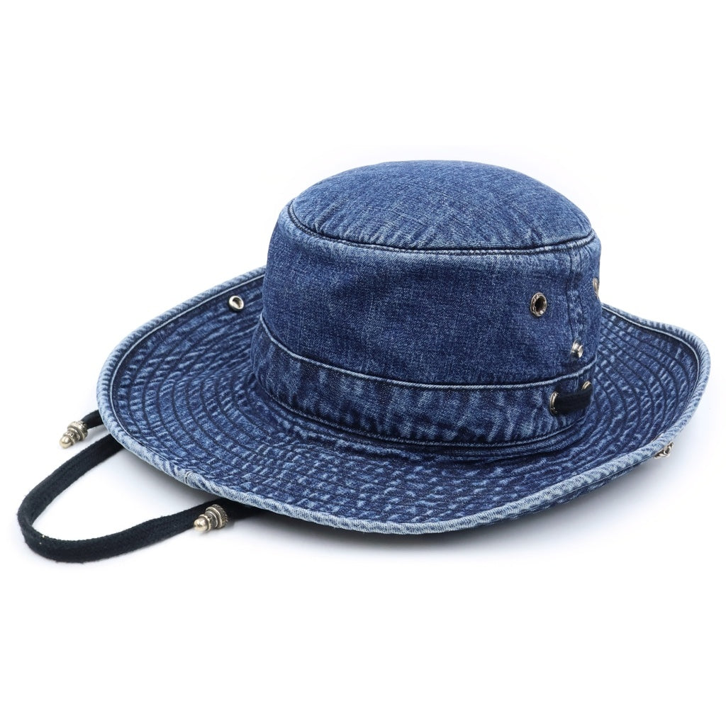 CHROME HEARTS(クロムハーツ) CRANK BAIT デニムハット ブルー レディース