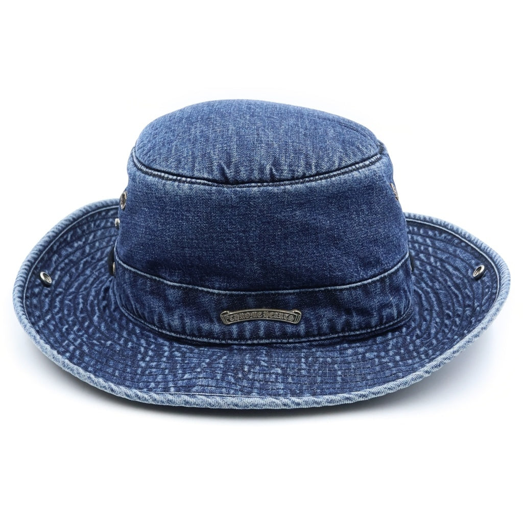 CHROME HEARTS(クロムハーツ) CRANK BAIT デニムハット ブルー レディース