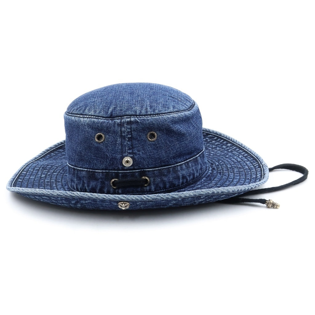 CHROME HEARTS(クロムハーツ) CRANK BAIT デニムハット ブルー レディース
