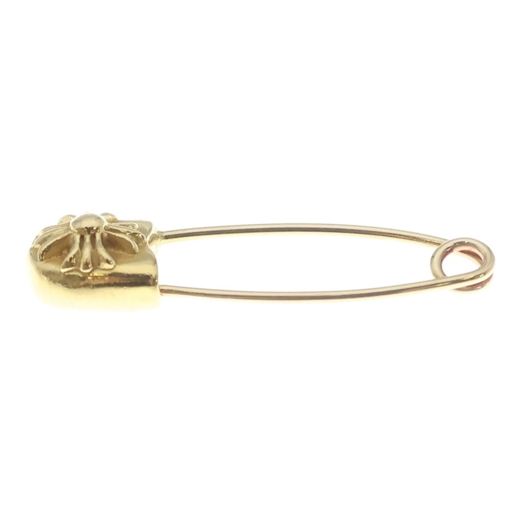 CHROME HEARTS(クロムハーツ) 22K SAFETY PIN S 22Kスモールセーフティピン ゴールドネックレストップ