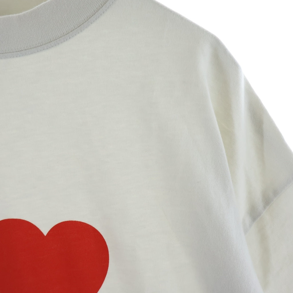 BALENCIAGA(バレンシアガ) I LOVE PARIS プリント 半袖Tシャツ カットソー グレー XL28 787349 TRVU9 9012