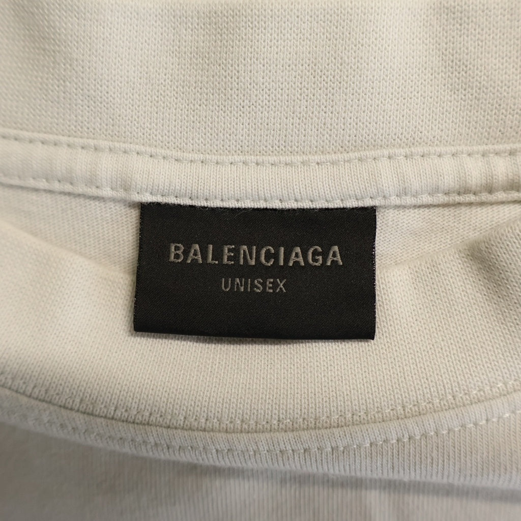 BALENCIAGA(バレンシアガ) I LOVE PARIS プリント 半袖Tシャツ カットソー グレー XL28 787349 TRVU9 9012