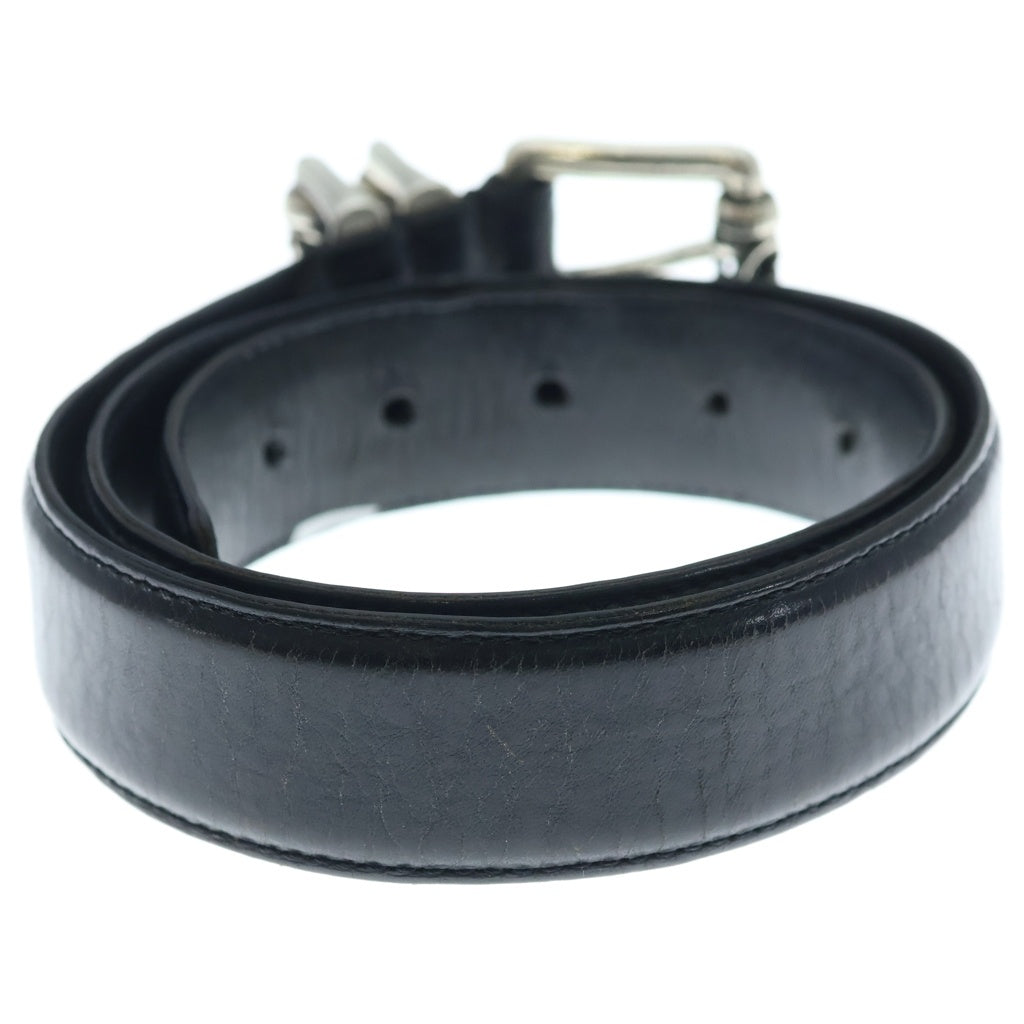 CHROME HEARTS(クロムハーツ) BLT ROLLER 3PC1.5inch 3PCローラーバックル レザーベルト シルバー
