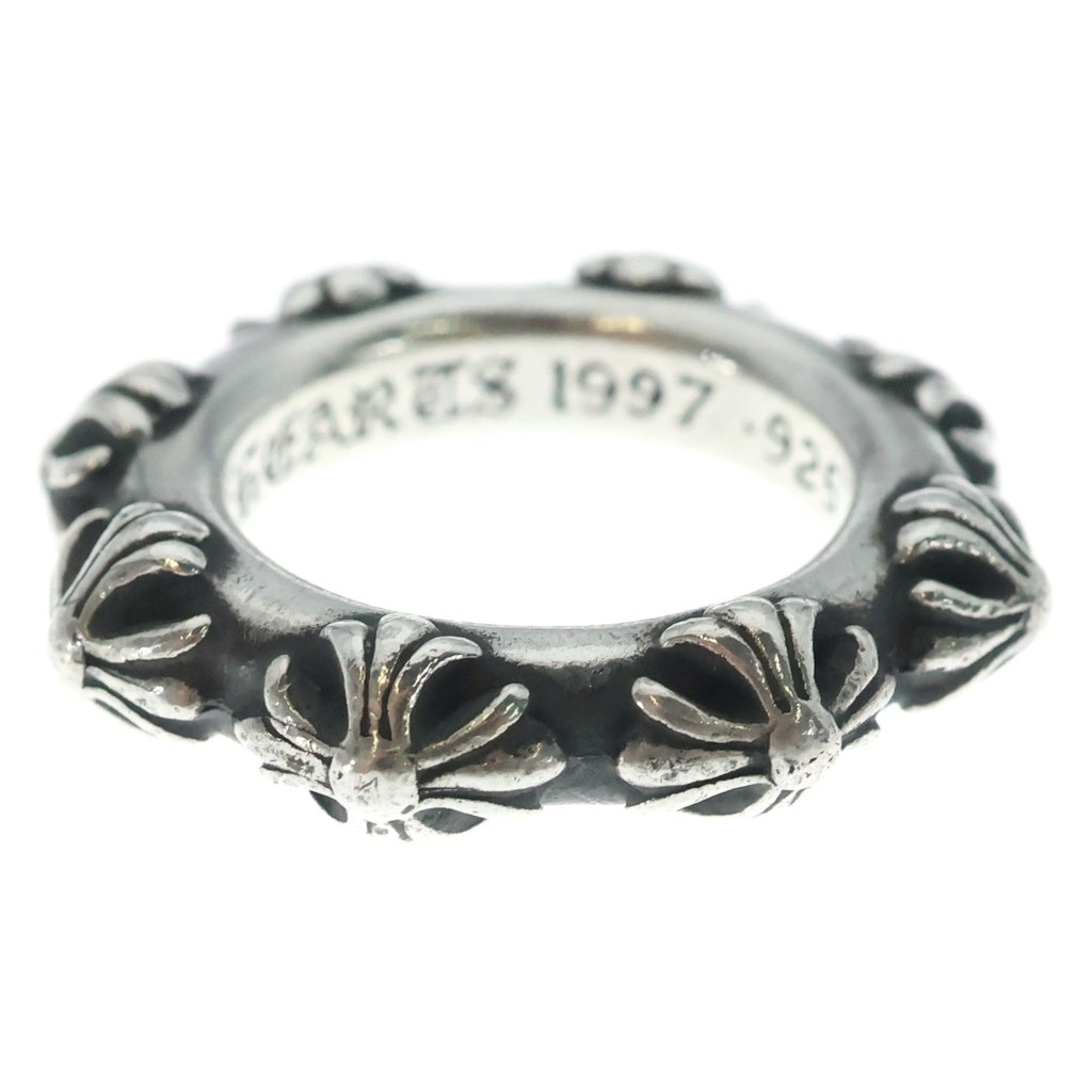 CHROME HEARTS(クロムハーツ) CROSS BAND クロスバンド リング シルバー BCA342