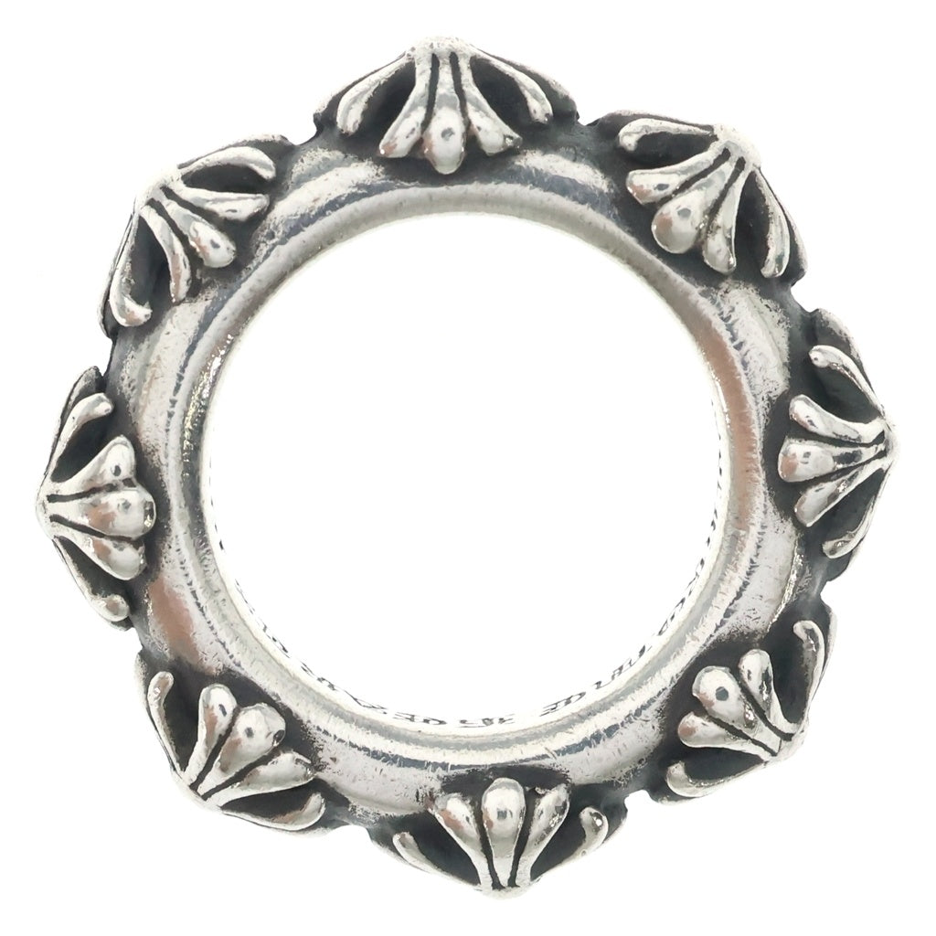 CHROME HEARTS(クロムハーツ) CROSS BAND クロスバンド リング シルバー BCA342