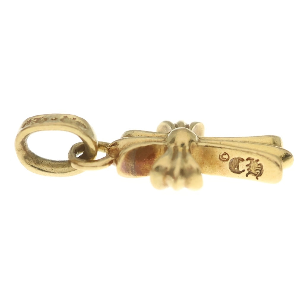 CHROME HEARTS(クロムハーツ) 22K CRS BBYFAT P/DIA ベイビーファットクロス PAVEダイヤ ペンダントトップ ゴールド BCA035