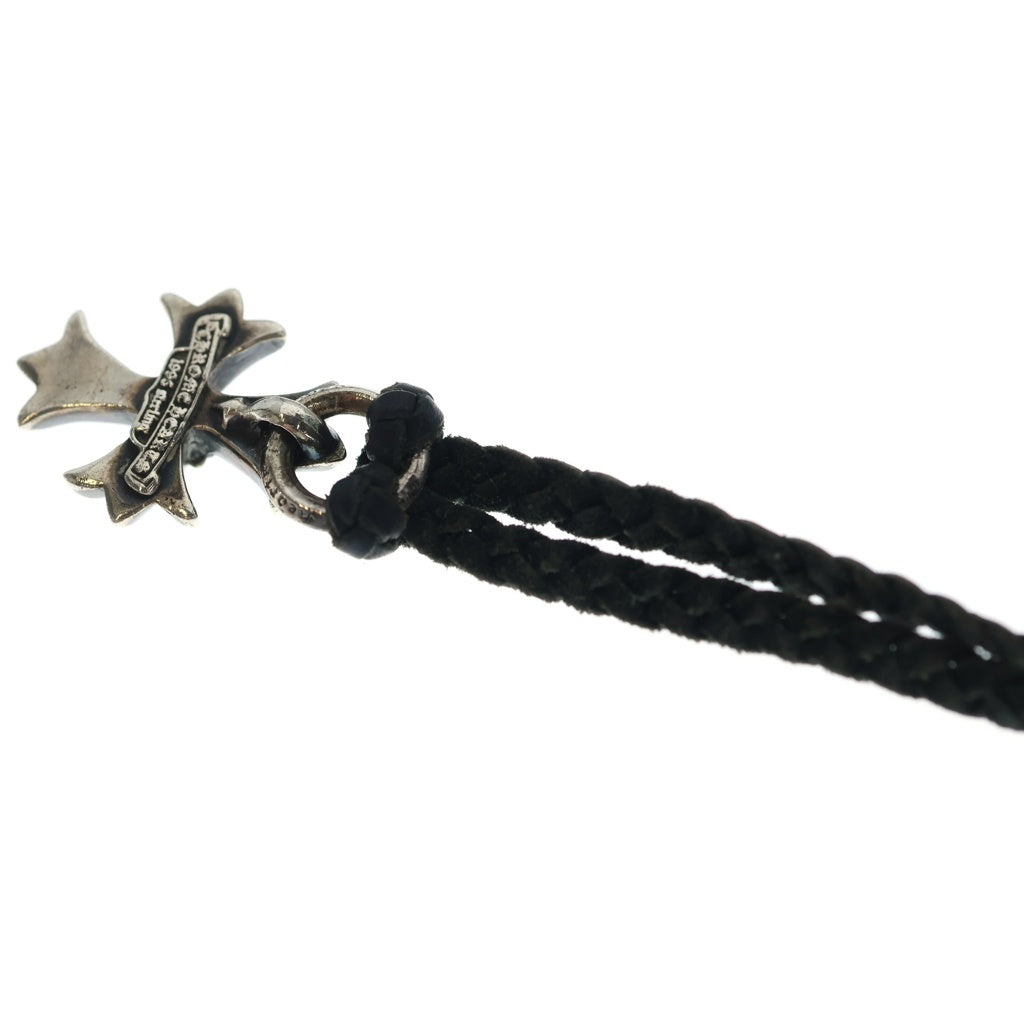 CHROME HEARTS(クロムハーツ) OLD DBL CH PRS オールド ダブル CHプラス ペンダントトップWレザーブレイド シルバー