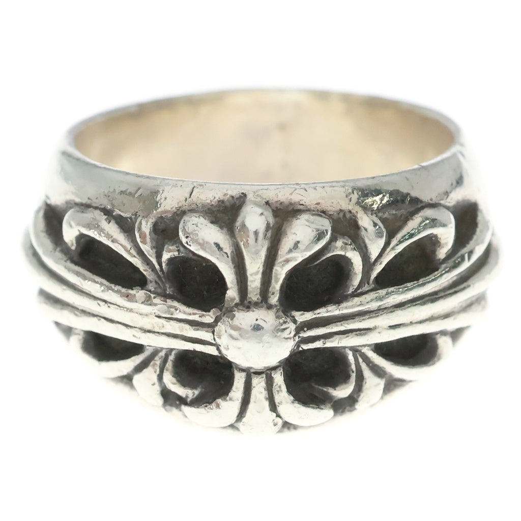 CHROME HEARTS(クロムハーツ) FLRL CRS フローラルクロス リング シルバー BCA346