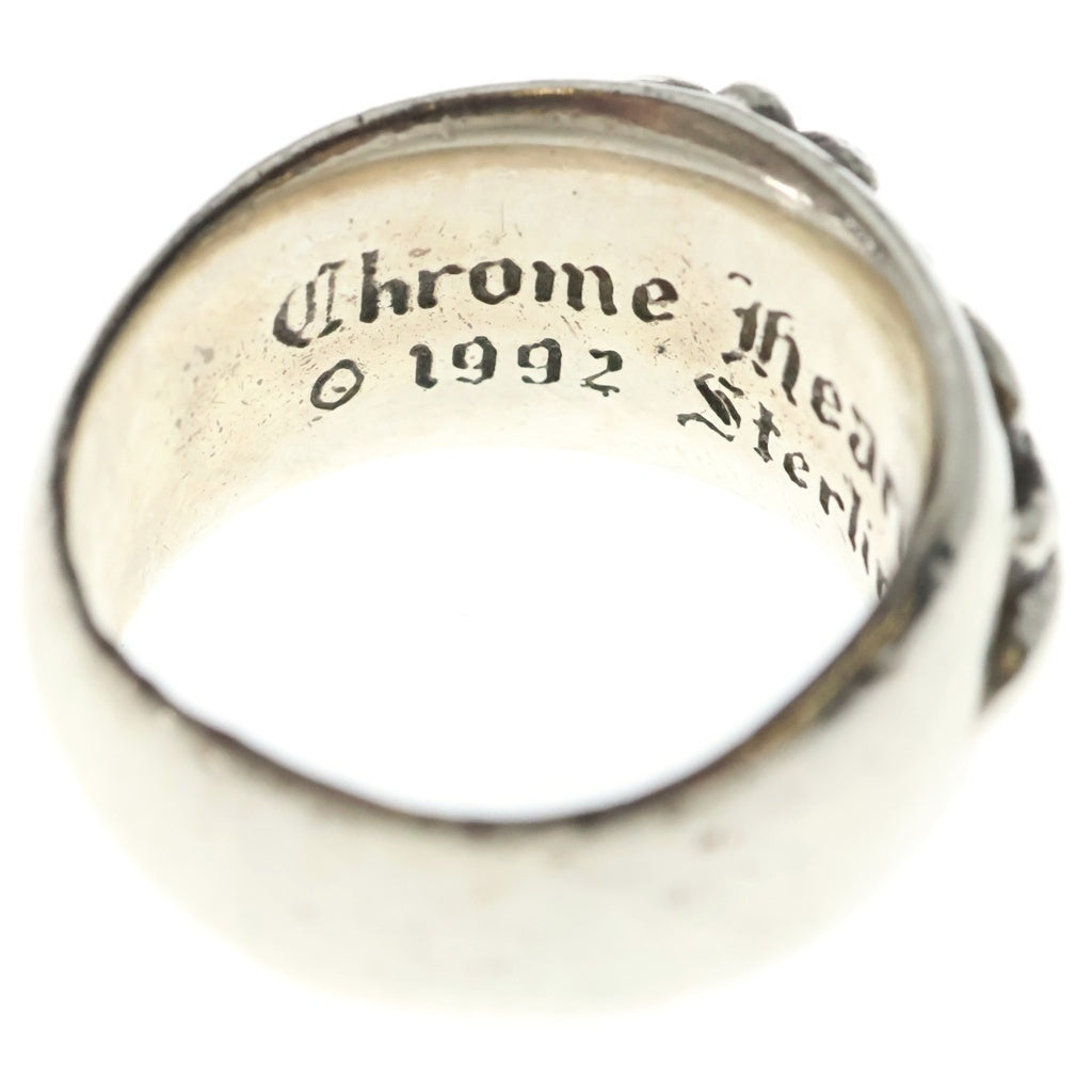 CHROME HEARTS(クロムハーツ) FLRL CRS フローラルクロス リング シルバー BCA346