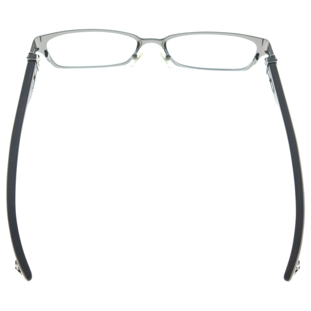 CHROME HEARTS(クロムハーツ) DIXON YU-A ディクソンユア アイウェア サングラス 眼鏡 56□17‐136 ブラウン/シルバー