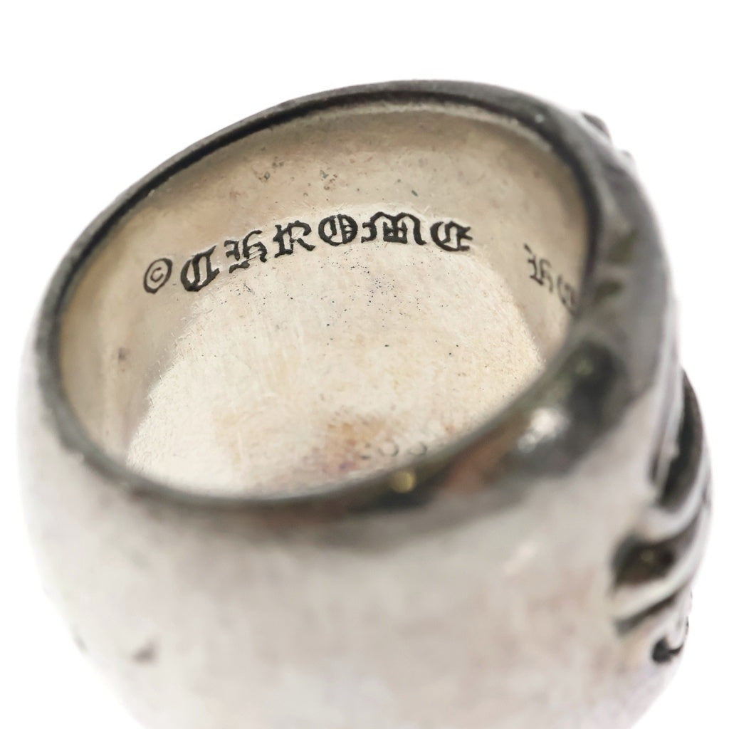 CHROME HEARTS(クロムハーツ) CLASSIC OVAL クラシックオーバルクロス リング シルバー BCA340