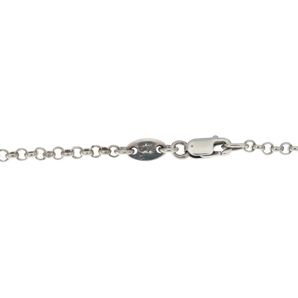 CHROME HEARTS(クロムハーツ) NECKCHAIN R24 ロールチェーンネックレス 24inch シルバー