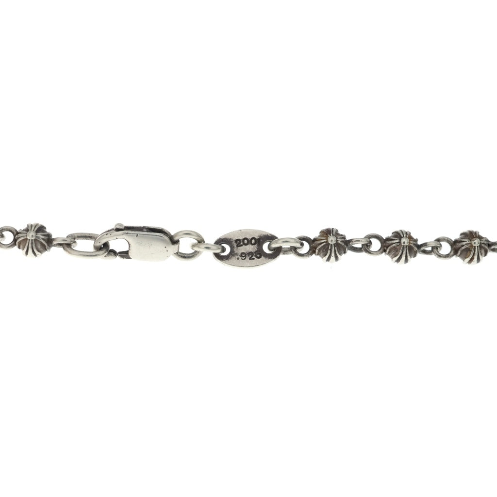 CHROME HEARTS(クロムハーツ) TINY CROSS BALL BEADED CHAIN タイニービーズ ネックレスチェーン シルバー