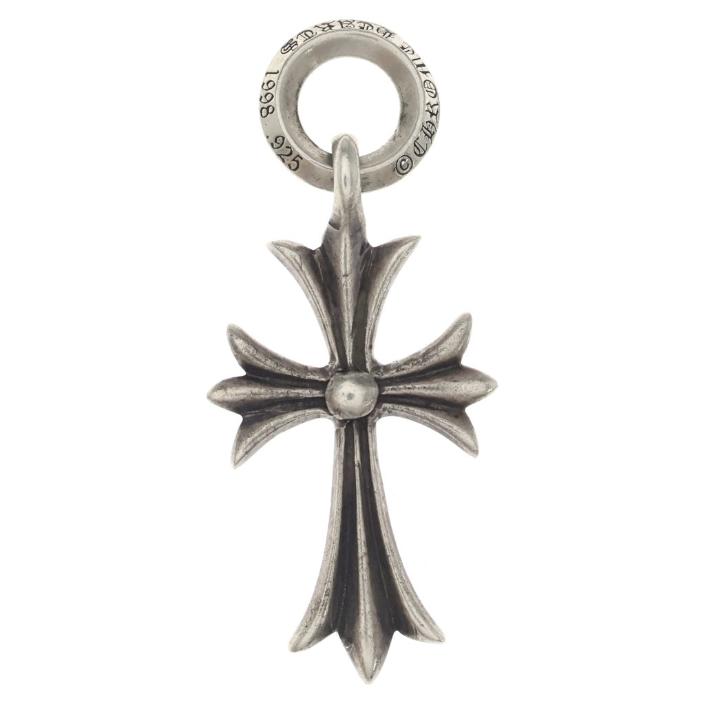 CHROME HEARTS(クロムハーツ) TINY CH CROSS タイニーCHクロス チャーム ネックレストップ シルバー BCA382