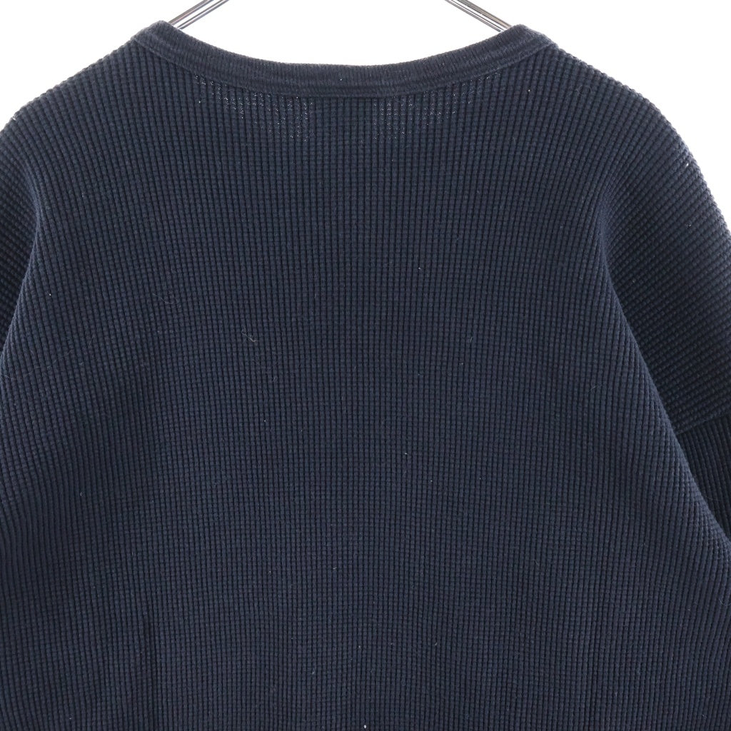 CHROME HEARTS(クロムハーツ) OLD オールド FUCKYOU 刺繍 サーマル長袖Tシャツ ブラック