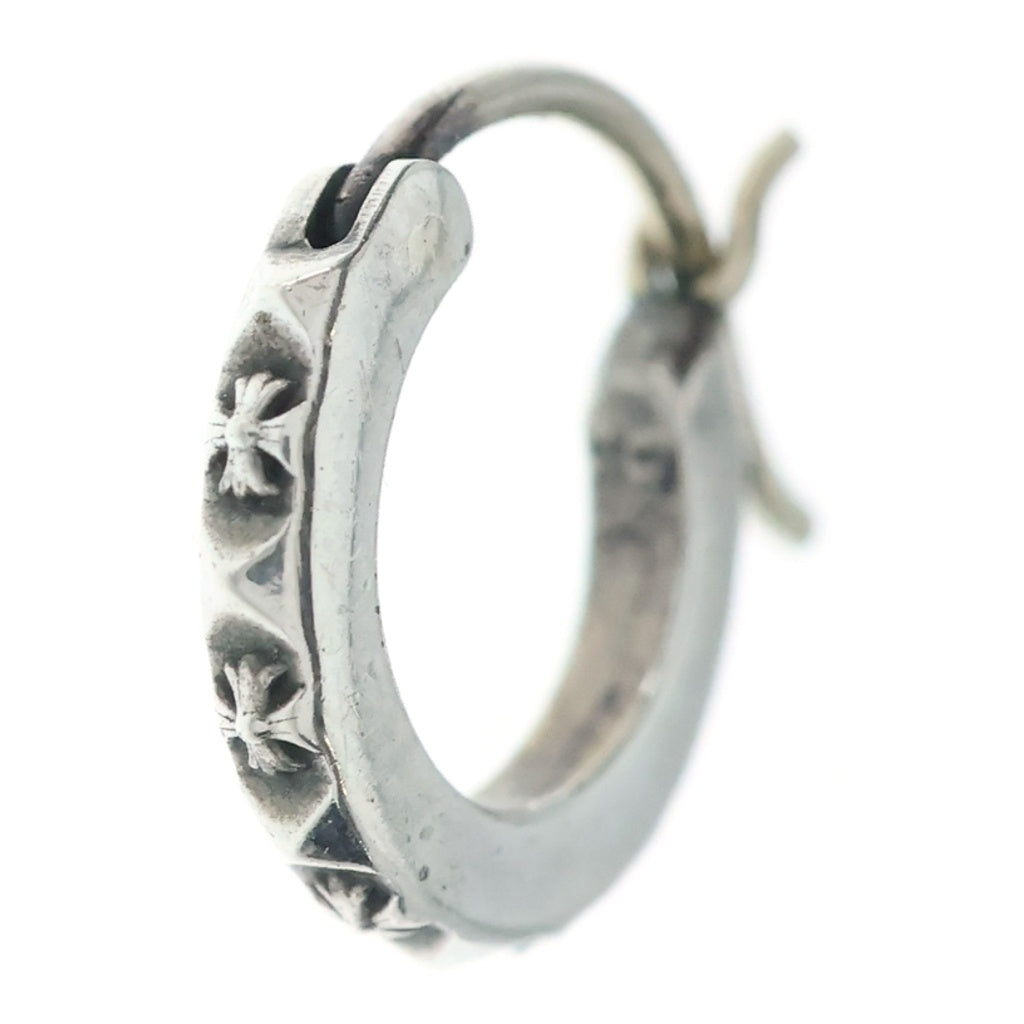 CHROME HEARTS(クロムハーツ) TINY TFP HOOP トゥルーファッキンパンク フープピアス シルバー BCA118 レディース