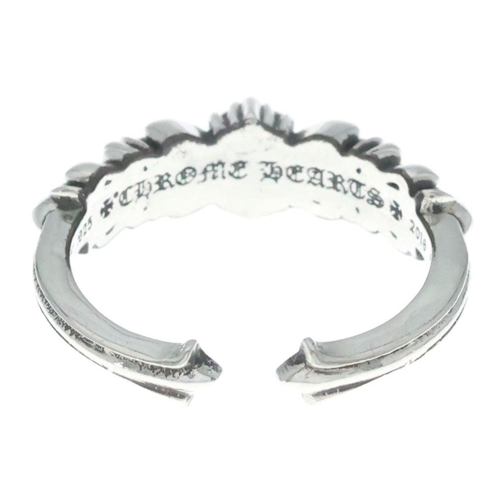 CHROME HEARTS(クロムハーツ) BABY CLSC ベイビークラシックダブルフローラル リング シルバー