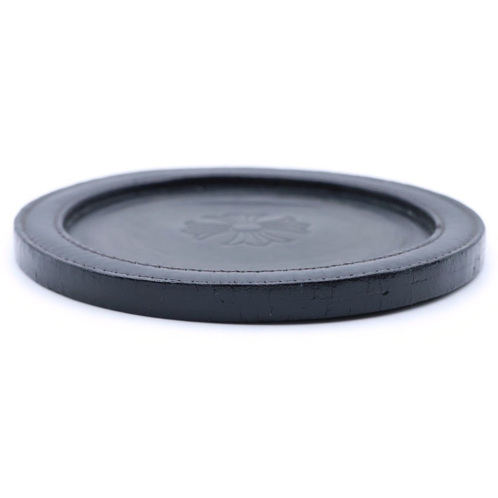CHROME HEARTS(クロムハーツ) COASTER CHプラス レザーコースター ブラック