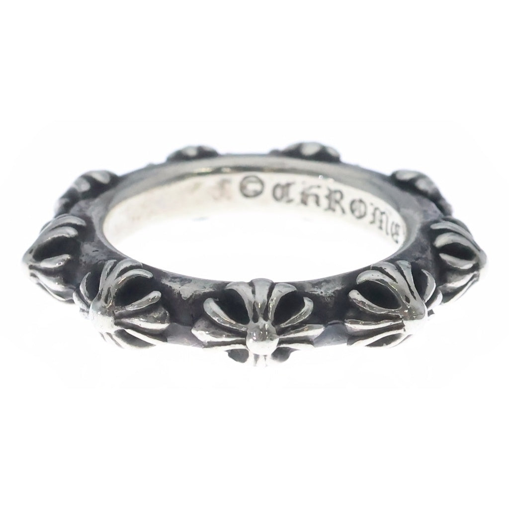CHROME HEARTS(クロムハーツ) CROSS BAND クロスバンド リング シルバー BCA342