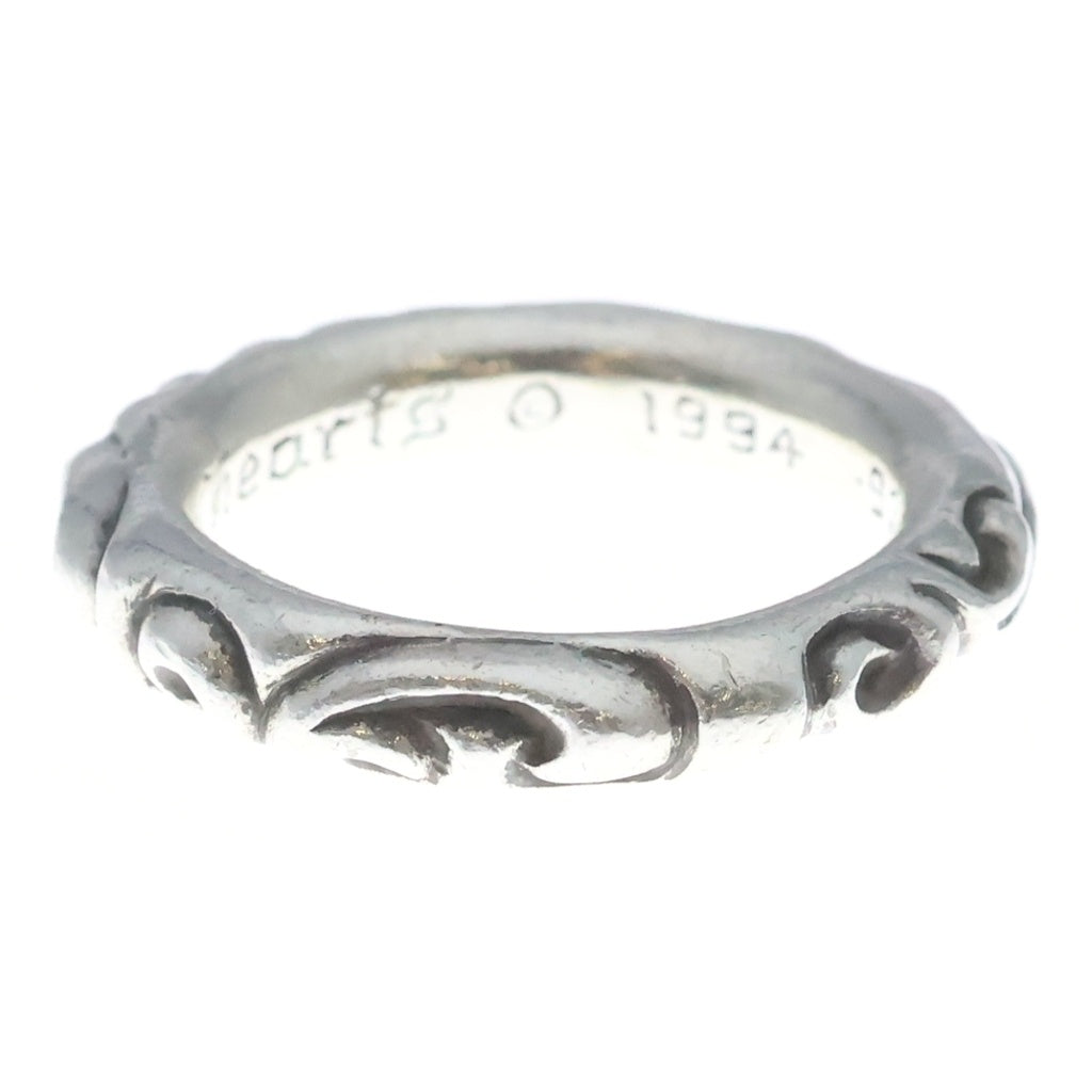 CHROME HEARTS(クロムハーツ) SCRL BAND スクロールバンド リング シルバー BCA351