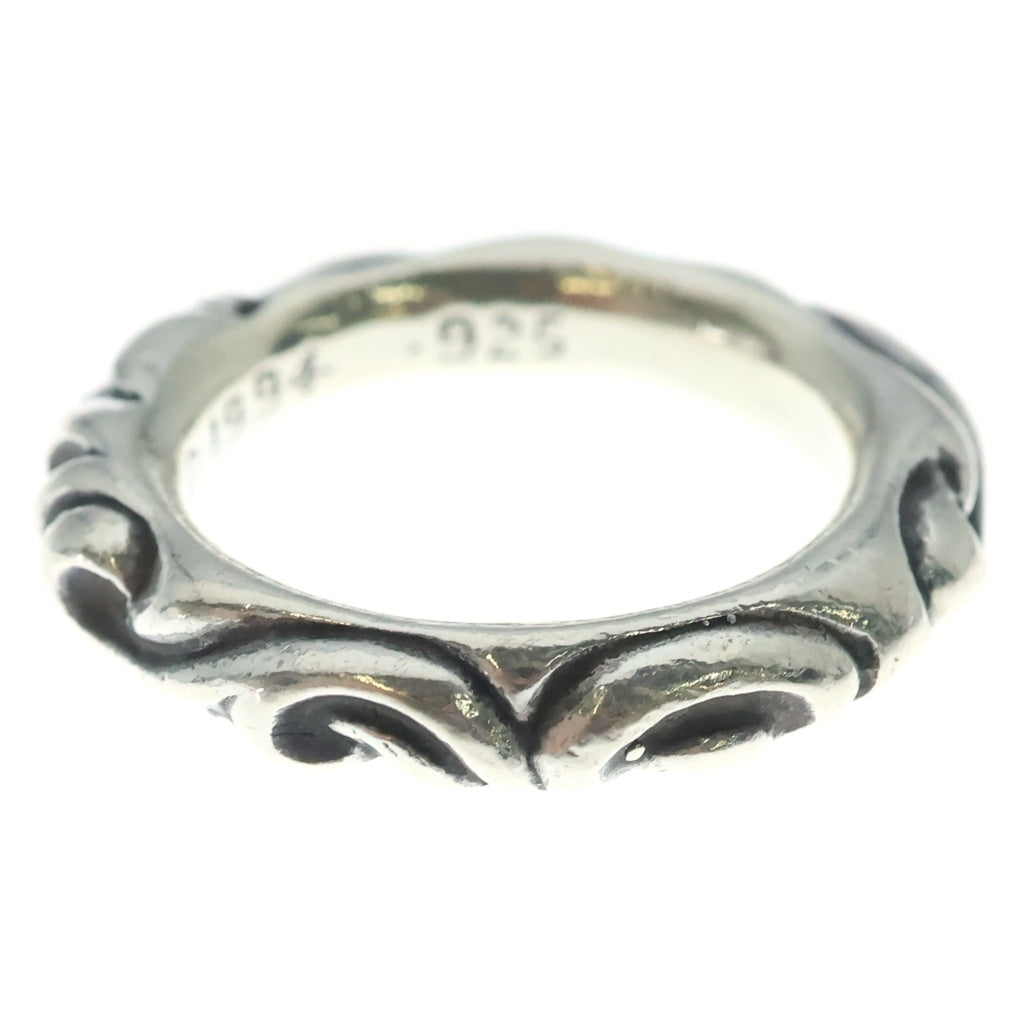 CHROME HEARTS(クロムハーツ) SCRL BAND スクロールバンド リング シルバー BCA351