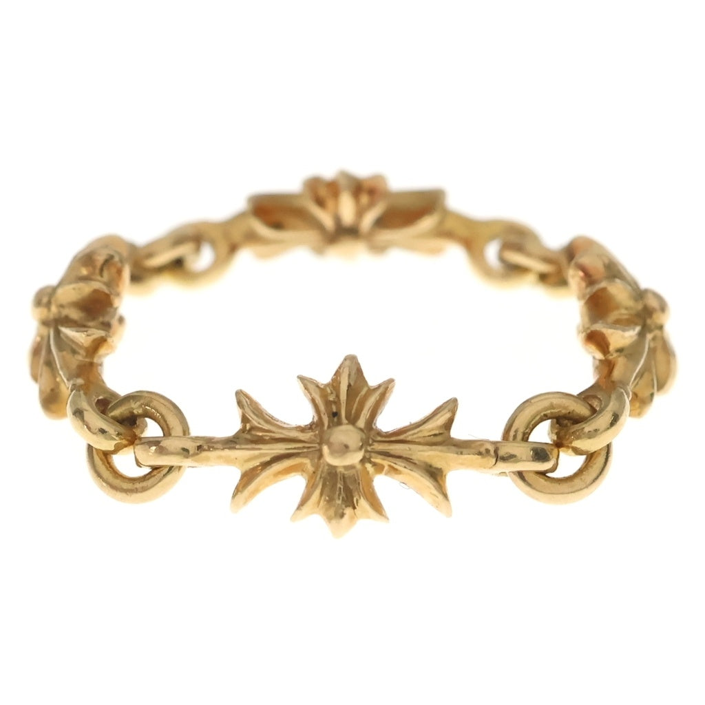 CHROME HEARTS(クロムハーツ) 22K RING TNY E CH PLS タイニーECHプラス リング ゴールド