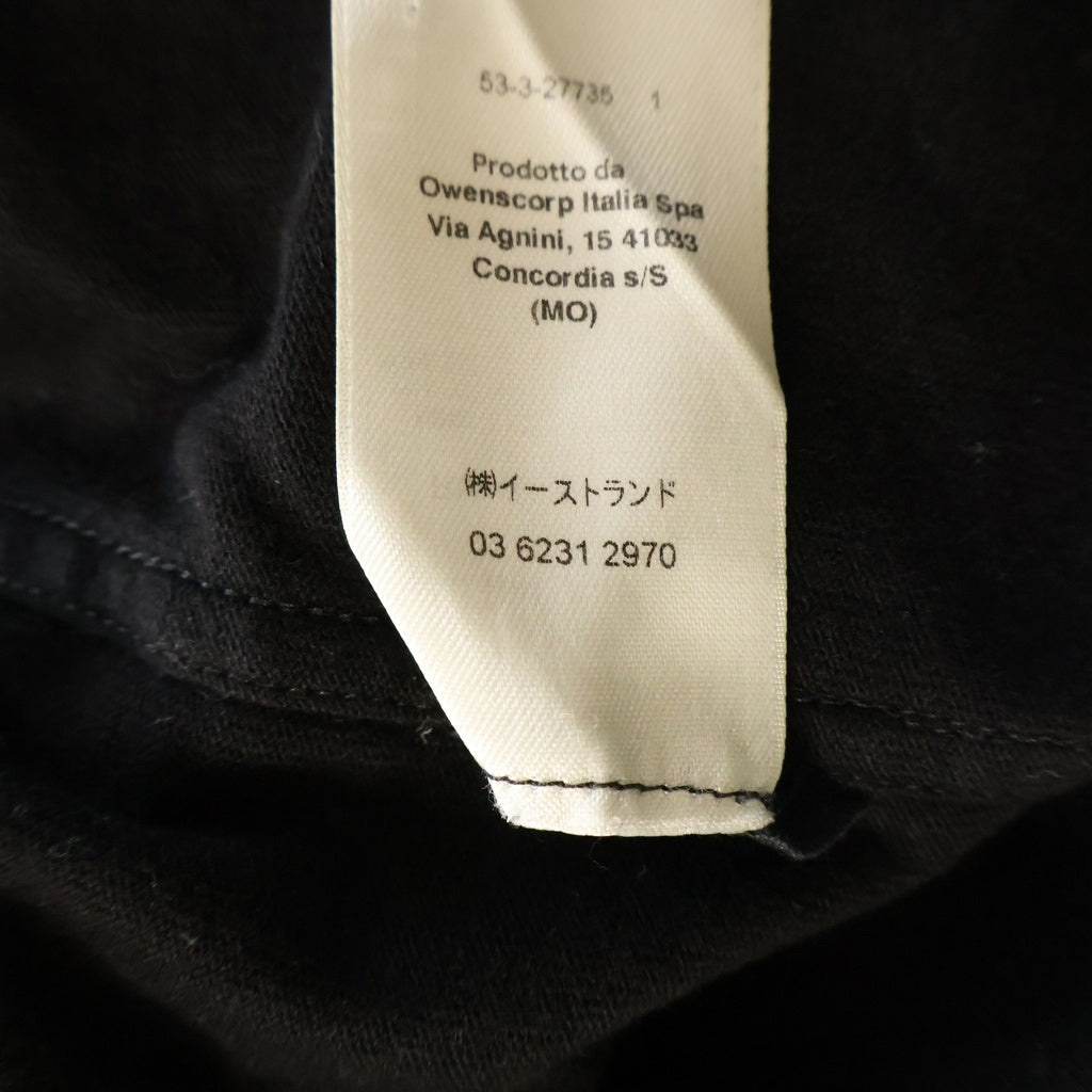 Rick Owens(リックオウエンス) TOMMY LS T オーバーサイズ 長袖Tシャツ ブラック RU01E5276-BA