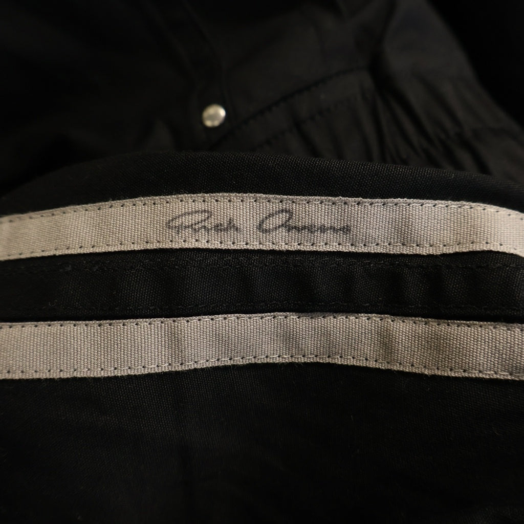Rick Owens(リックオウエンス) WIDE BELA PANTS ワイドベラパンツ ブラック RU02E1366-TE