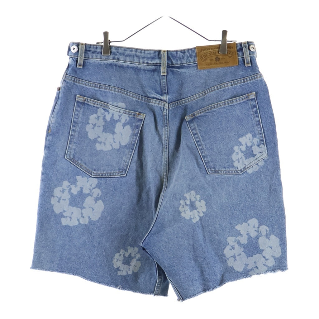DENIM TEARS(デニムティアーズ) LASER WREATH DENIM SHORT ショート デニムパンツ インディゴ