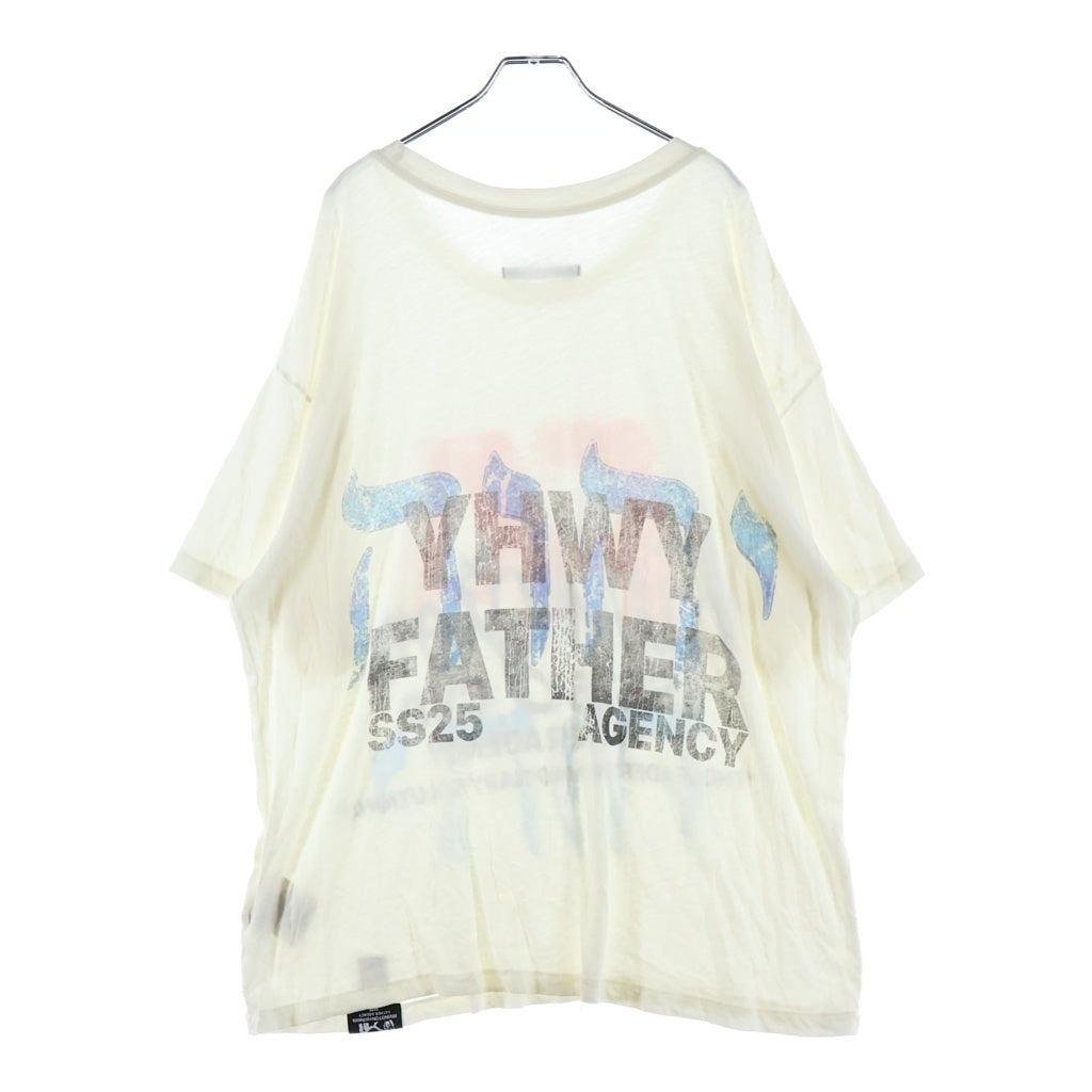 RRR123 RIVINGTON roi Rebis(リヴィントンロイレビス) 25SS LEADERS TEE 半袖Tシャツ カットソー ホワイト LEAD-SS90