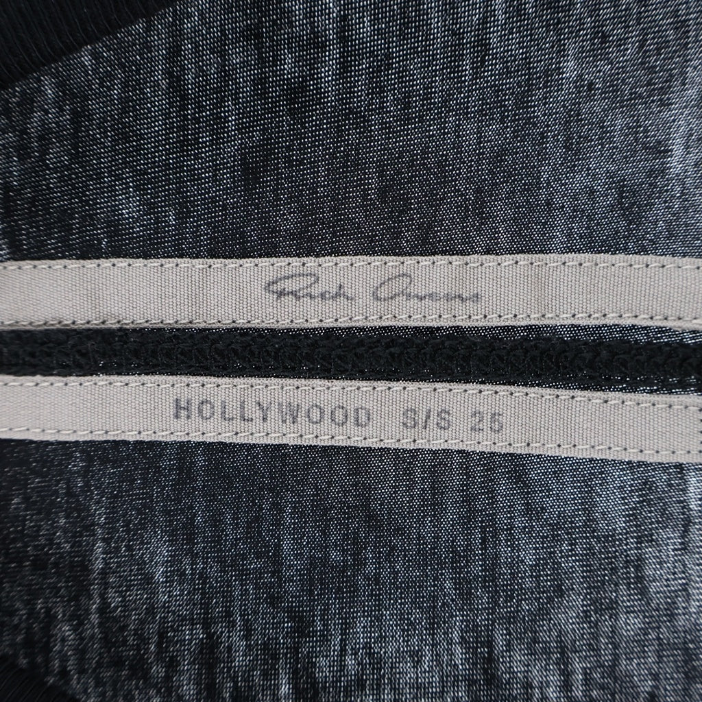 Rick Owens(リックオウエンス) 25SS BRAD ブラッド Tシャツ 半袖カットソー ブラック RU01E5232JA