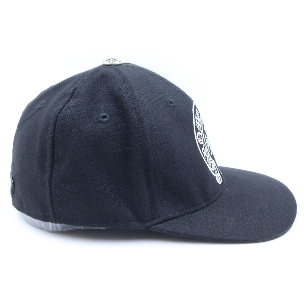 CHROME HEARTS(クロムハーツ) TRUCKER CAP トラッカー ホースシュー刺繍 キャップ ブラック