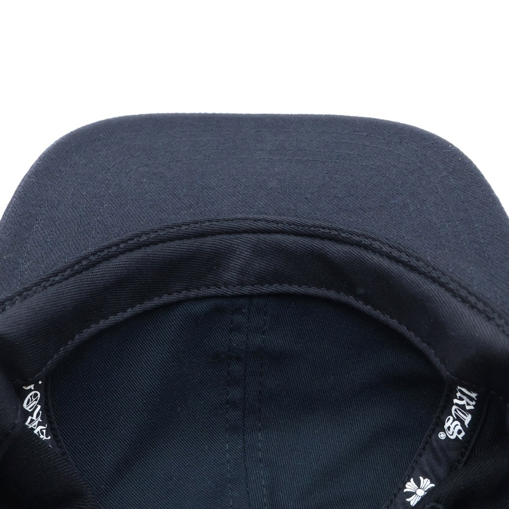CHROME HEARTS(クロムハーツ) TRUCKER CAP トラッカー ホースシュー刺繍 キャップ ブラック