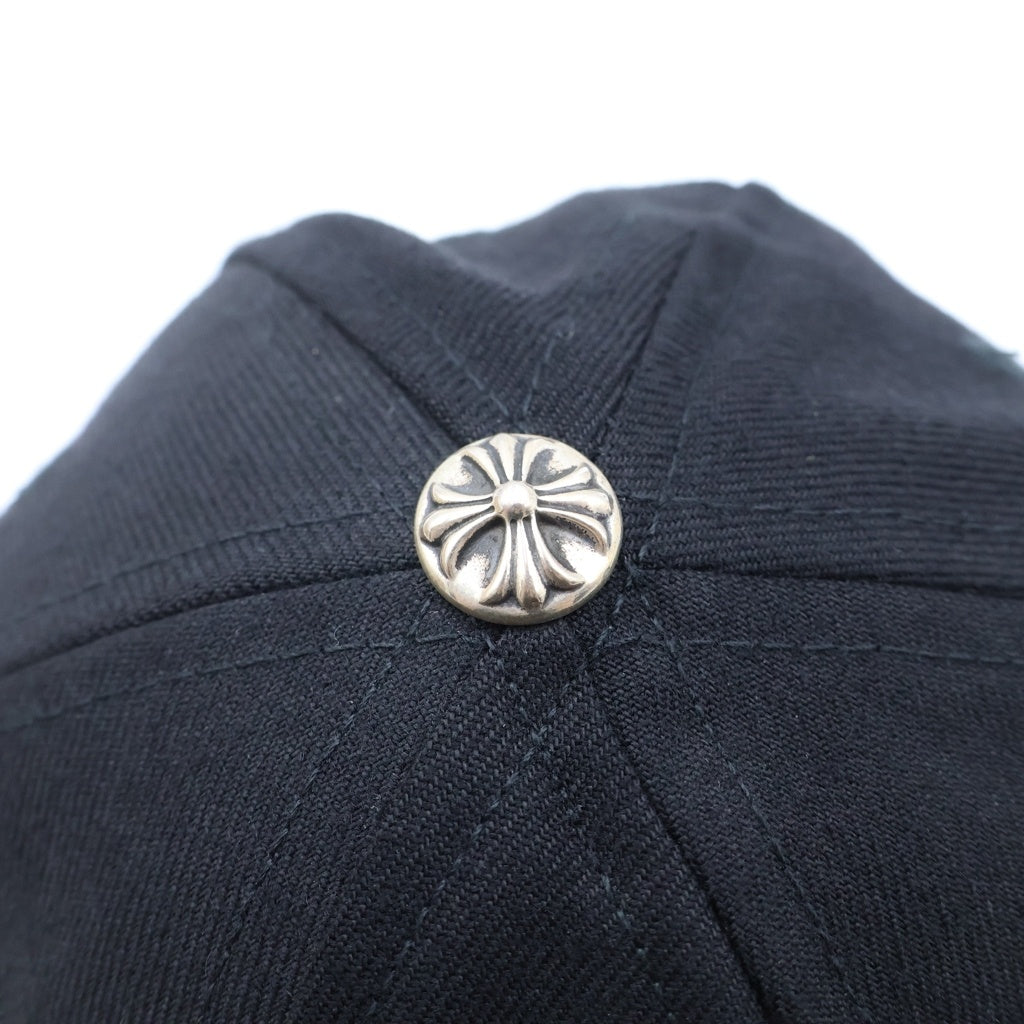 CHROME HEARTS(クロムハーツ) TRUCKER CAP トラッカー ホースシュー刺繍 キャップ ブラック