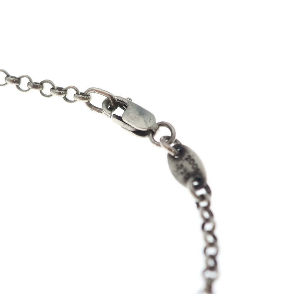 CHROME HEARTS(クロムハーツ) SAFETY PIN R16 1DIA セーフティピン ロールチェーン 1ダイヤ ネックレス シルバー