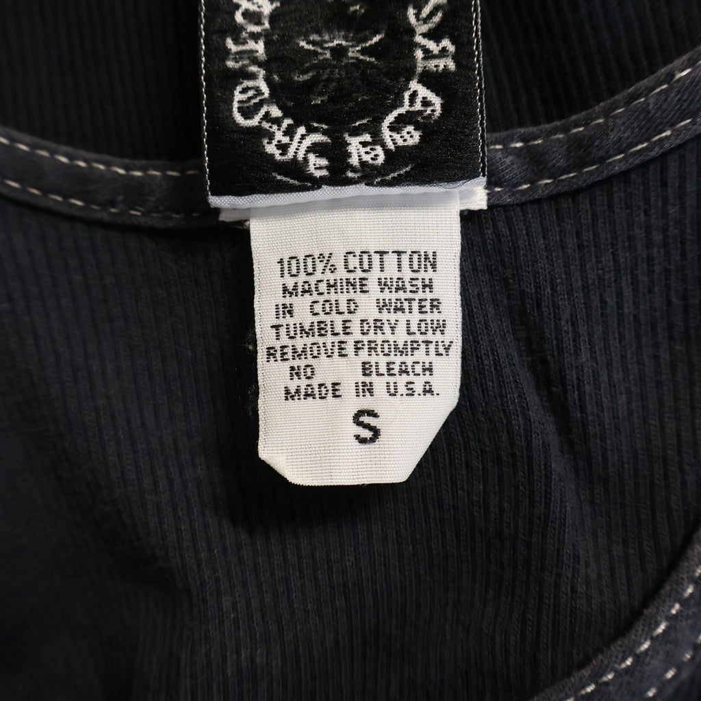 CHROME HEARTS(クロムハーツ) OLD Side Logo Tank Top CHクロス サイドスクロールロゴ タンクトップ ブルー/イエロー