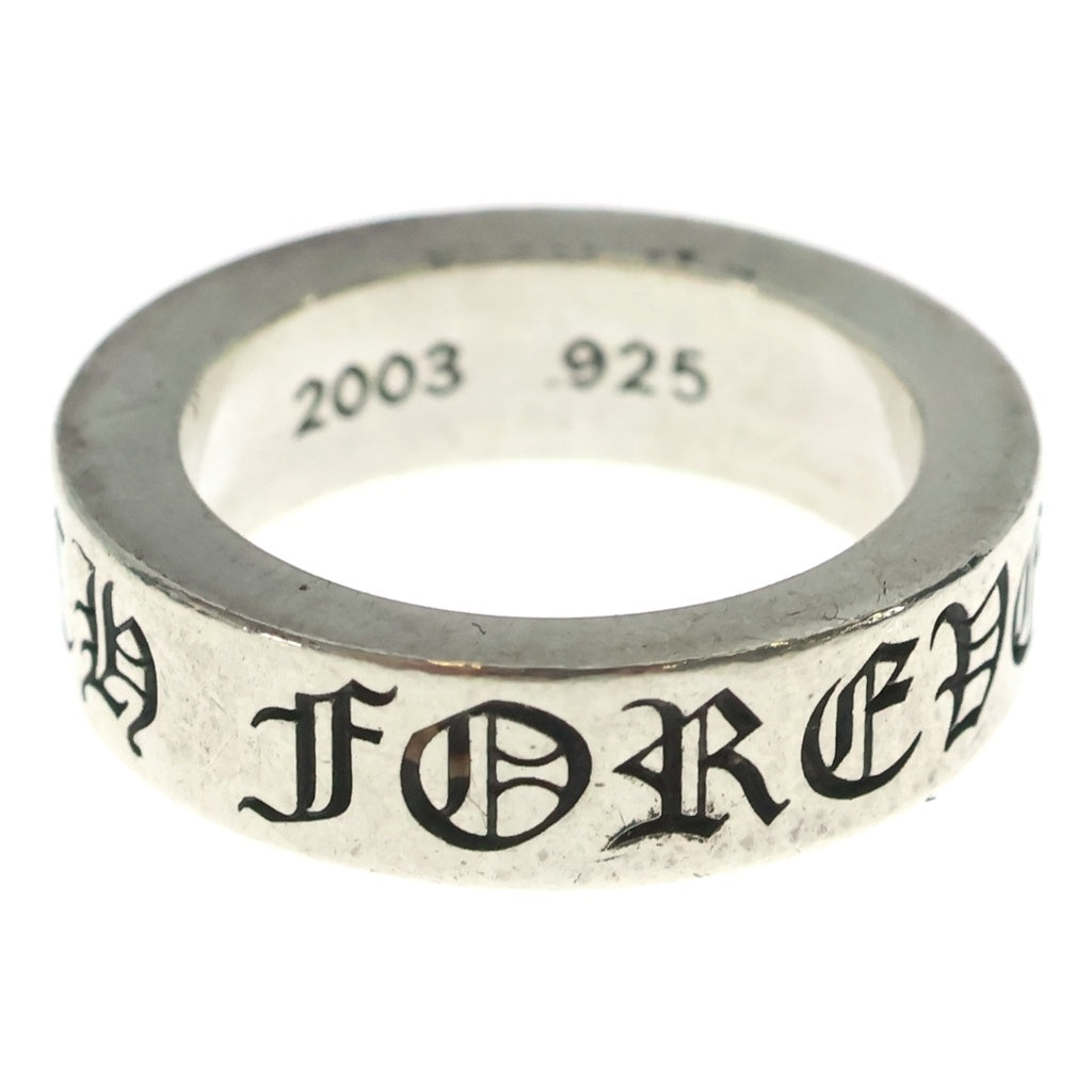CHROME HEARTS(クロムハーツ) 6mm SPACER FOREVER 6mmスペーサーリング フォーエバーシルバーBCA337
