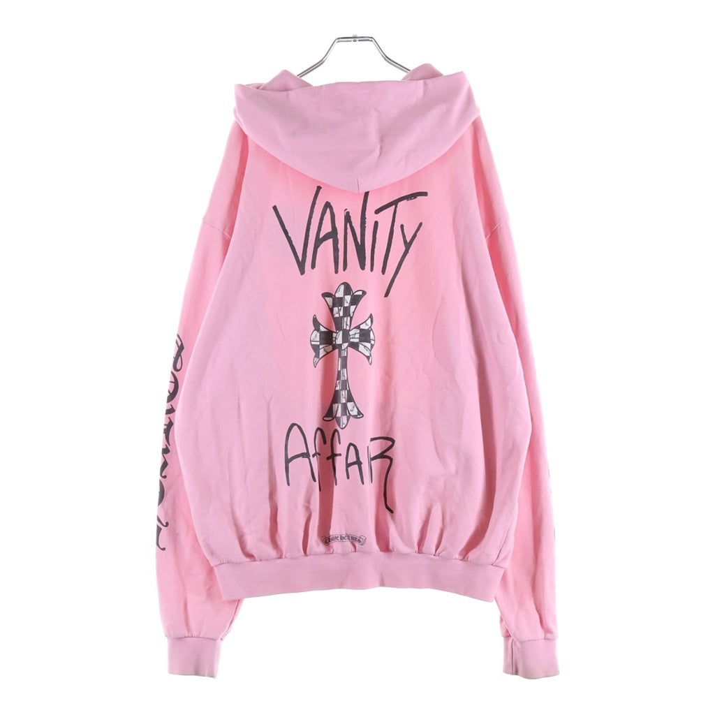 CHROME HEARTS(クロムハーツ) ×MATTY BOY PPO VANITY AFFAIR HD PLVR マッティボーイ ヴァニティ プルオーバーフーディ パーカー ピンク